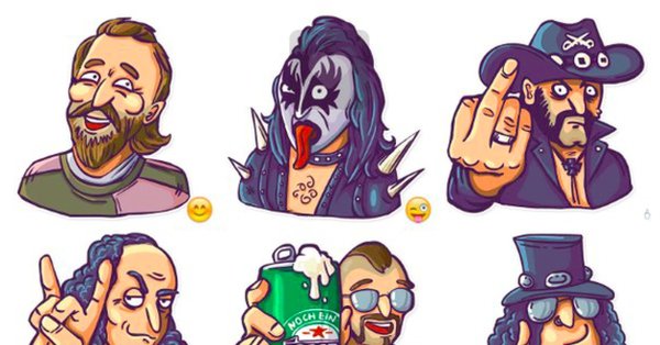 Стикеры рок