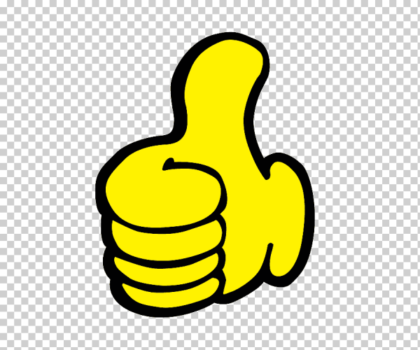 Стикер одобрено галочка