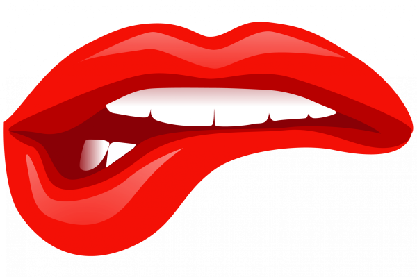 Губы мультяшные