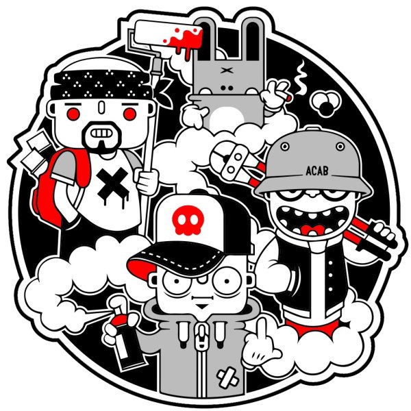 Стикеры художников