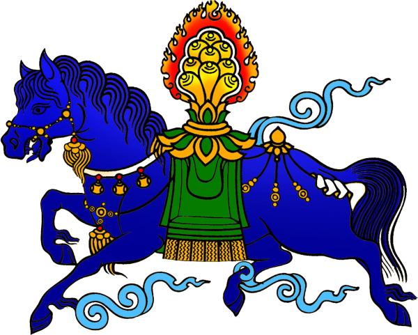 Лунгта конь ветра