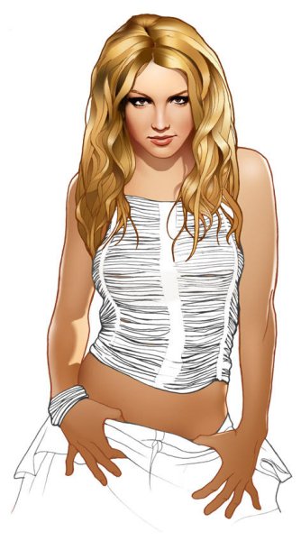 Бритни Спирс мультяшка