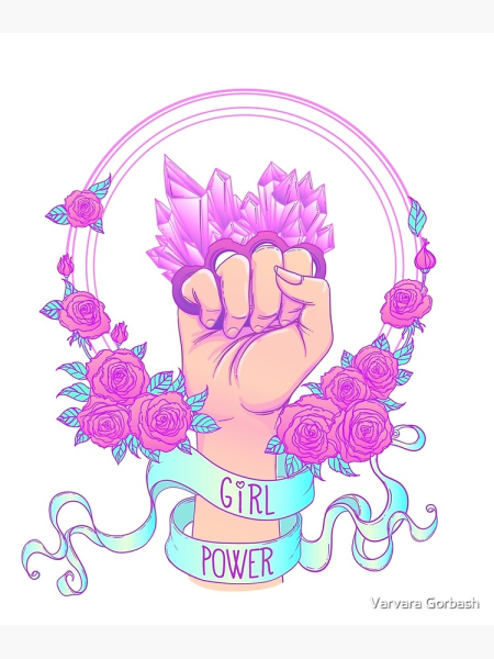 Наклейки я сила для девочек