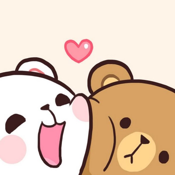 Milk Mocha Bear Стикеры