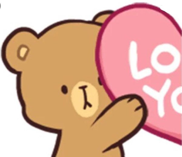 Mocha Bear валентинка