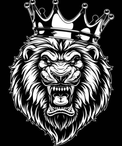 Лев с короной