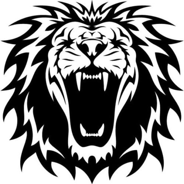 Оскал Льва эскиз