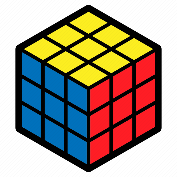 Кубик Рубика пиктограмма