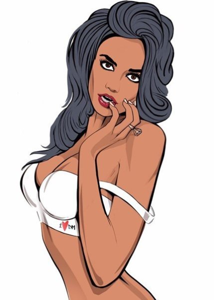 ,Пошлых картинок в мультяшном стиле