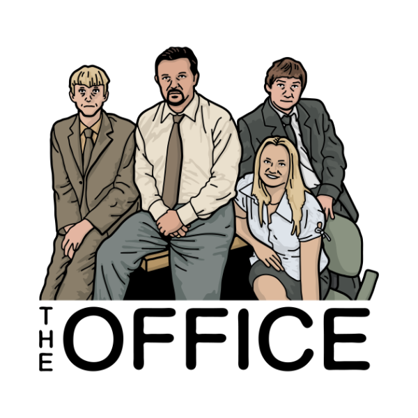 Наклейки офис сериал