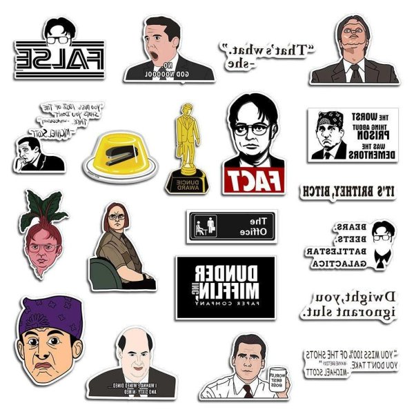 The Office наклейки