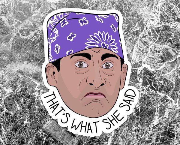 Наклейки офис сериал