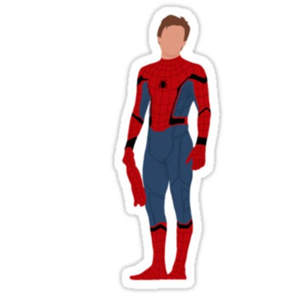 Питер Паркер наклейки для печати