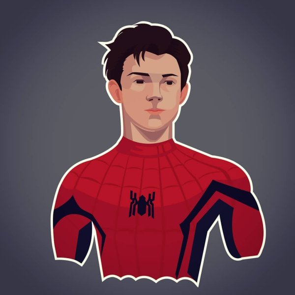 Том Холланд вектор