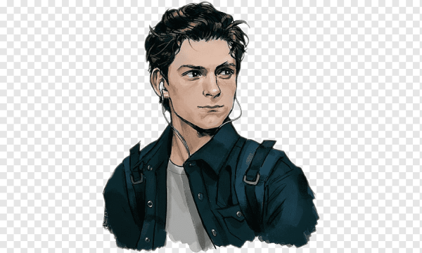 Питер Паркер том Холланд рисунок