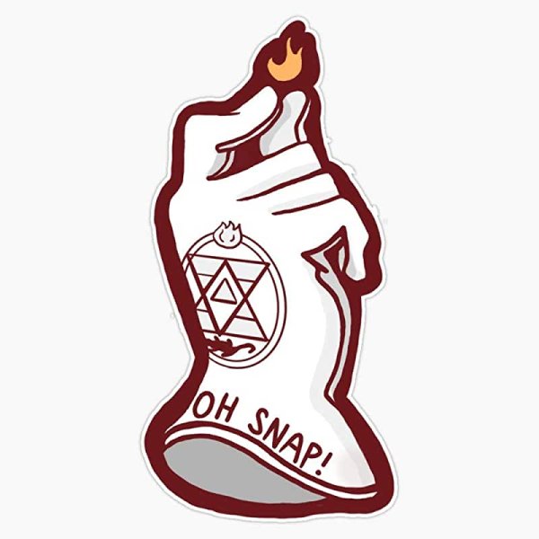 Стальной алхимик наклейки