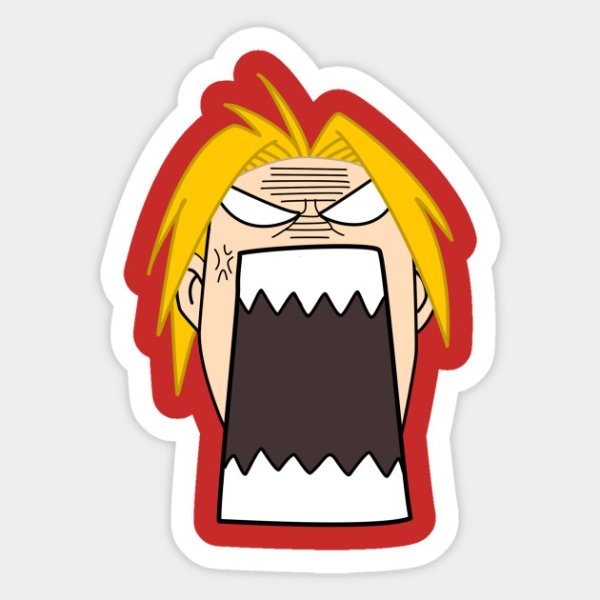 Стальной алхимик Стикеры