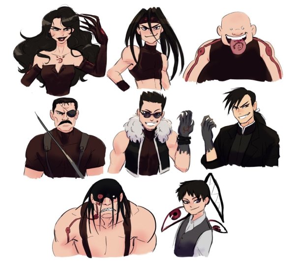 Стальной алхимик гомункулы