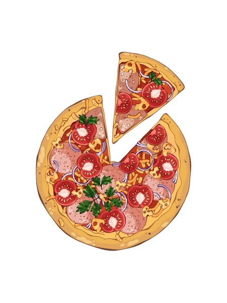 Наклейка (стикер) pizza Party