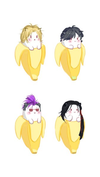 Чиби Эш банановая рыба