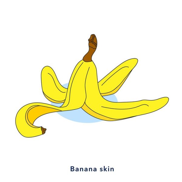 Кожура банана