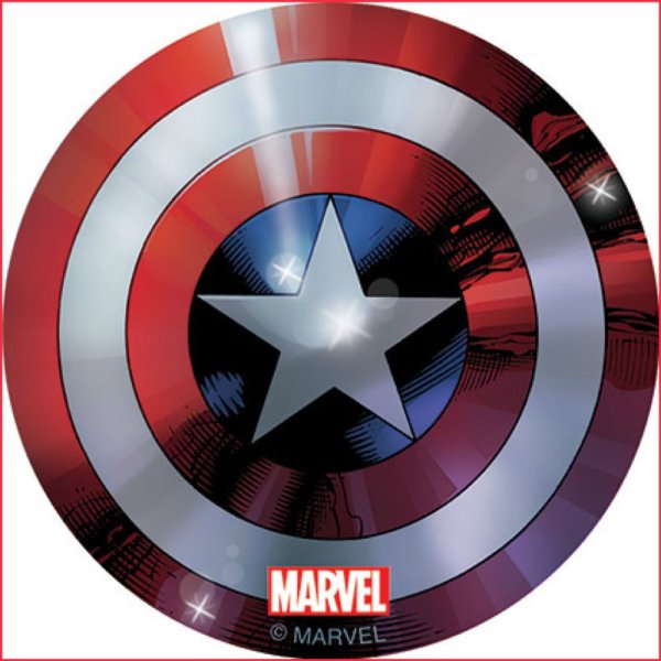 Стикеры щит капитана Америки