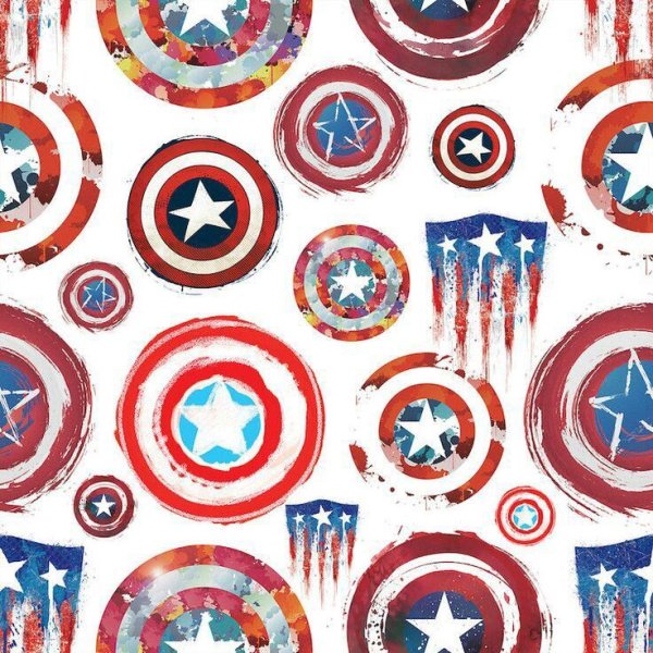 Капитан Марвел принт