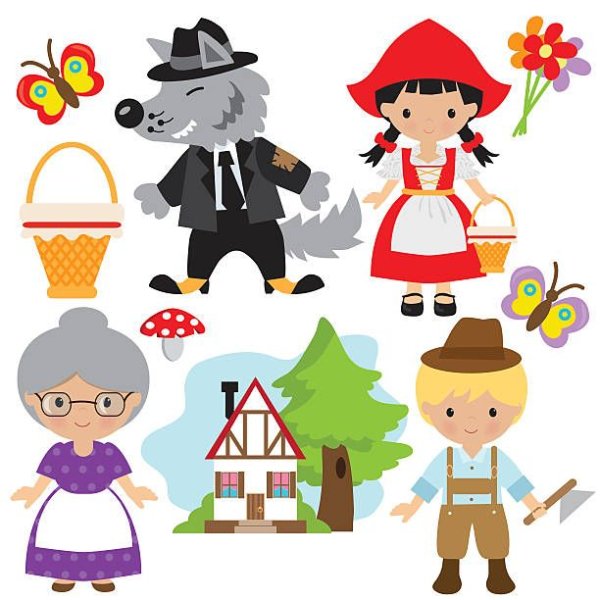 Красная шапка мультяшная