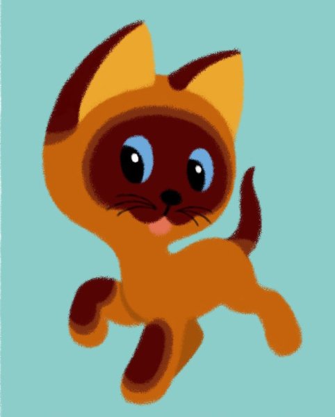 Котенок по имени Гав надпись