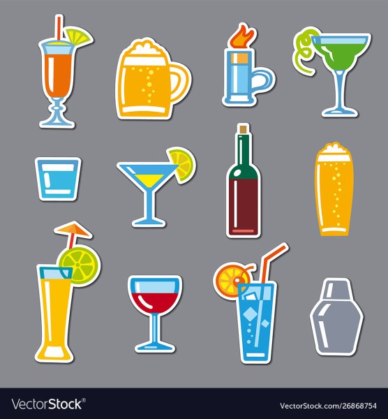 Наклейки алкогольных напитков