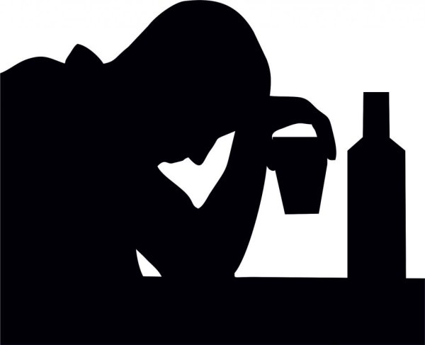 Алкоголизм значок