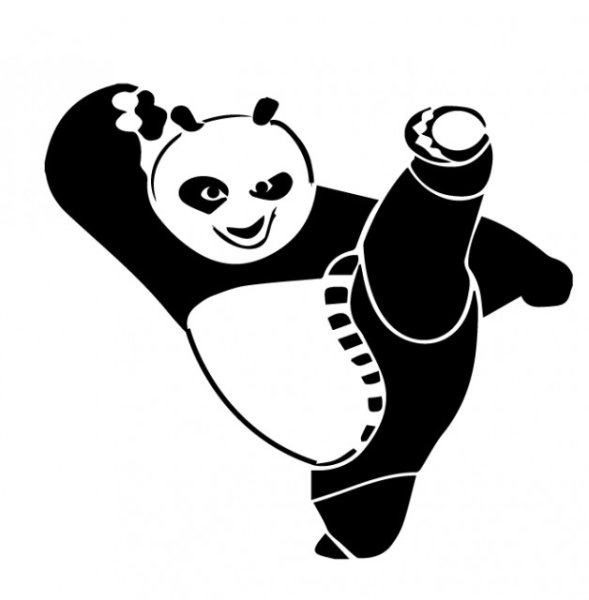 Тату кунг фу Панда