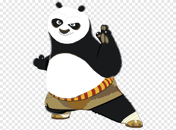 Кунг фу Панда вектор