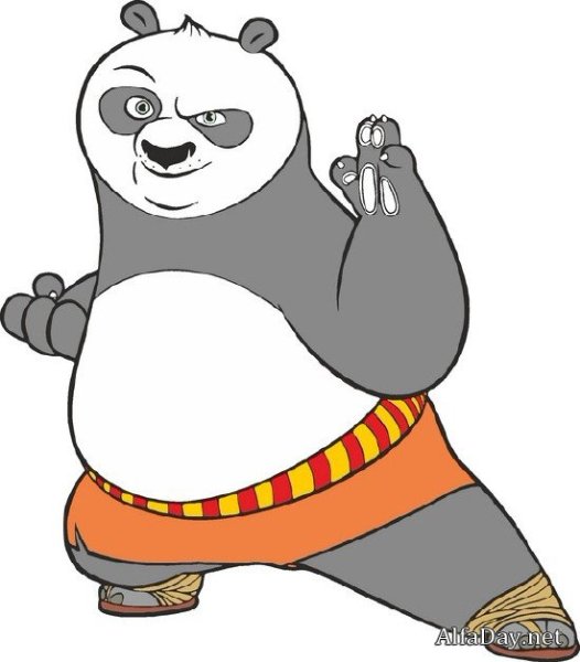 Кунфу Панда вектор