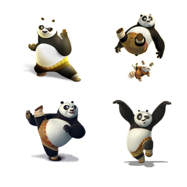 Кунфу Панда герои