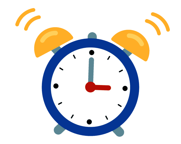 Будильник звенит