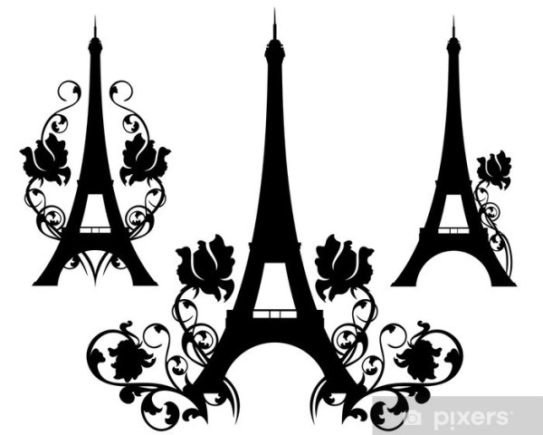 Стилизация Эйфелевой башни