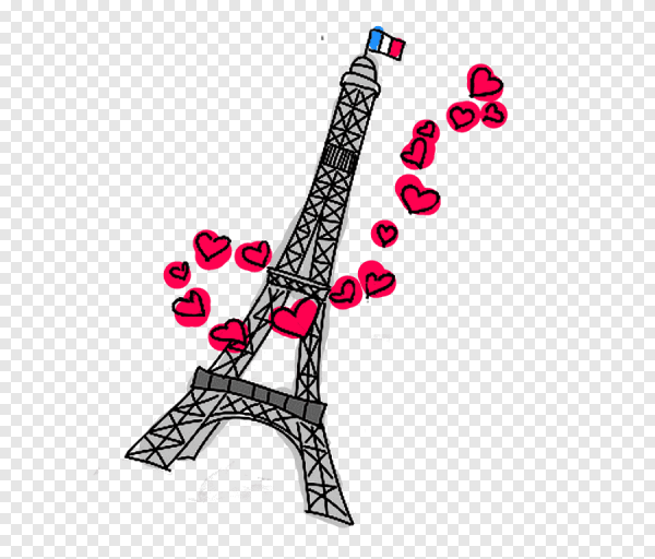 Эйфелева башня без фона