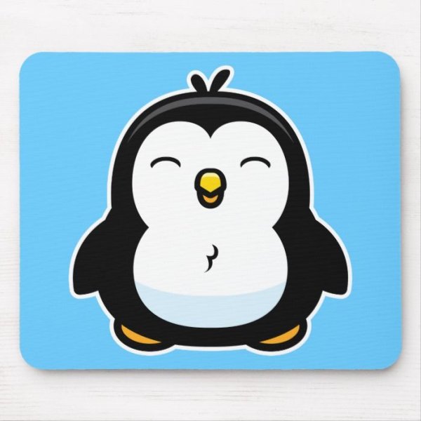 Милые Пингвинята наклейки