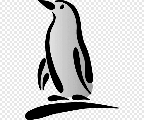 Наклейка - пингвины