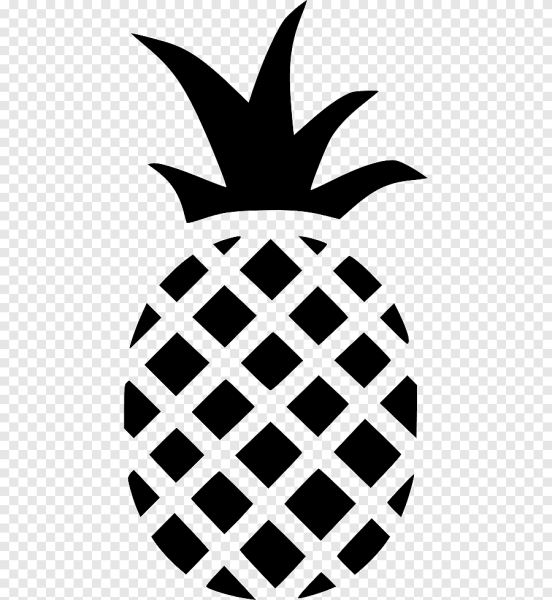 Ананас в графике