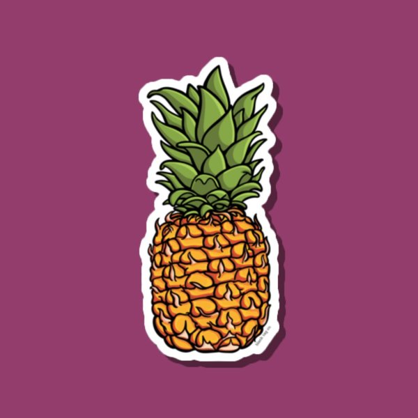 Крутые арты с ананасом