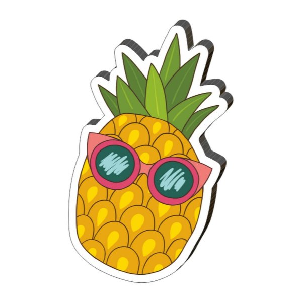 Ананас мультяшный