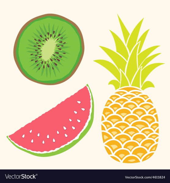 Арбуз манго ананас