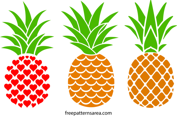 Векторный ананас