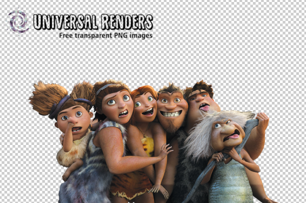 Семейка Крудс 2 женщина с распущенными волосами