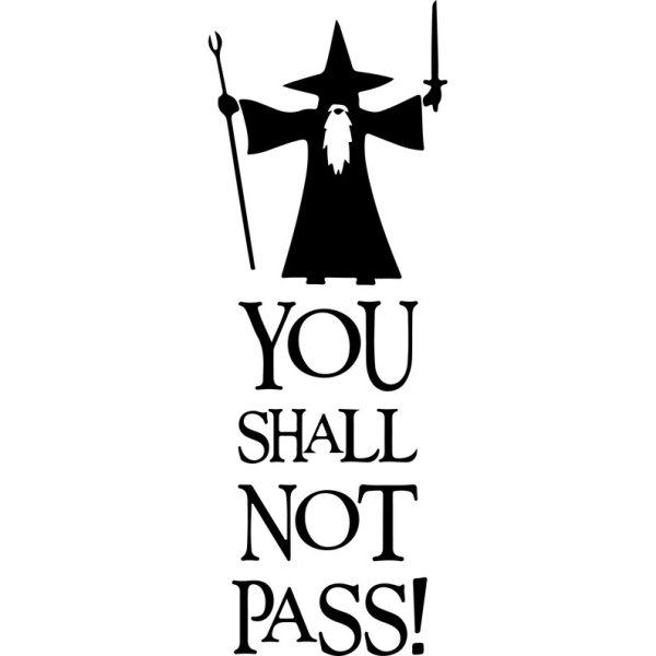 Властелин колец трафарет