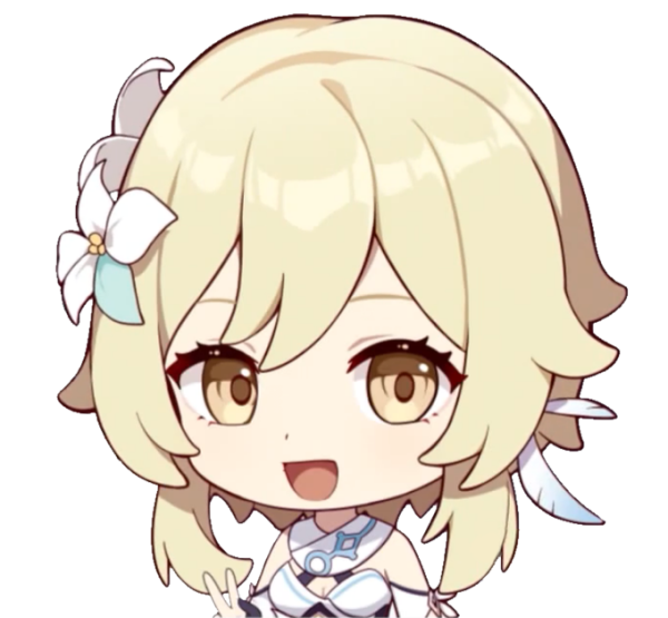 Люмин Стикеры Чиби