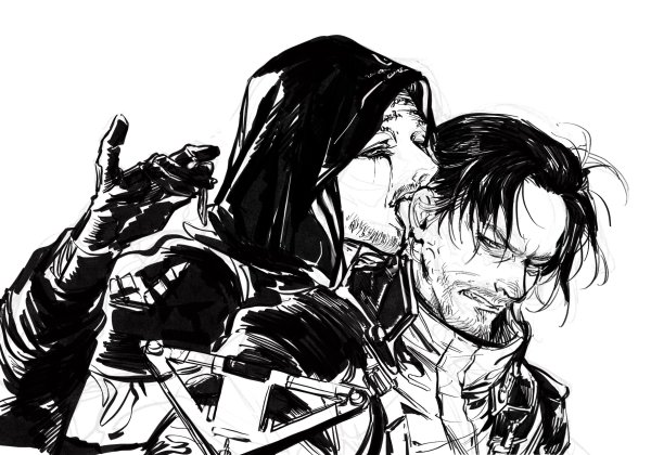 Death Stranding экзоскелет