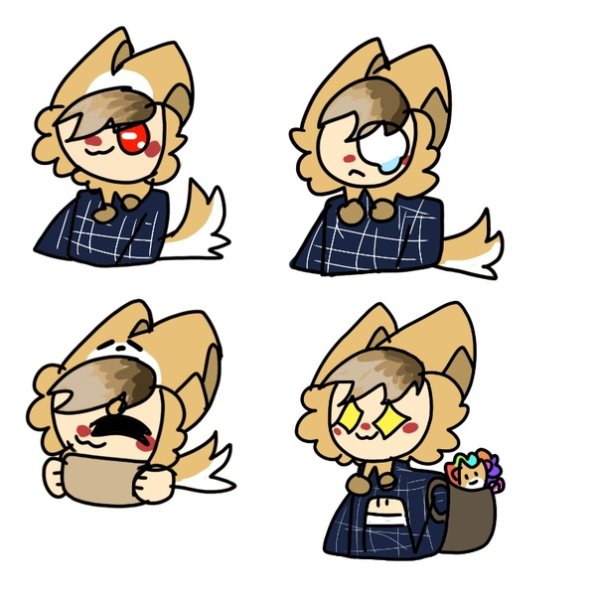 Стикеры Ланы Йоши Евы и Ульяны